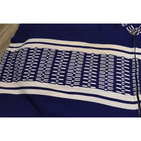 VINTAGE King of the Ponchos Country Place Women Zipper Poncho Cape Fringe Sz 12 - Picture 7 of 16